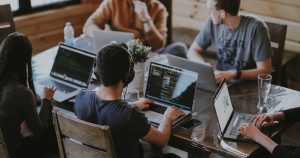 NextEnabler AI - Team collaboration meeting