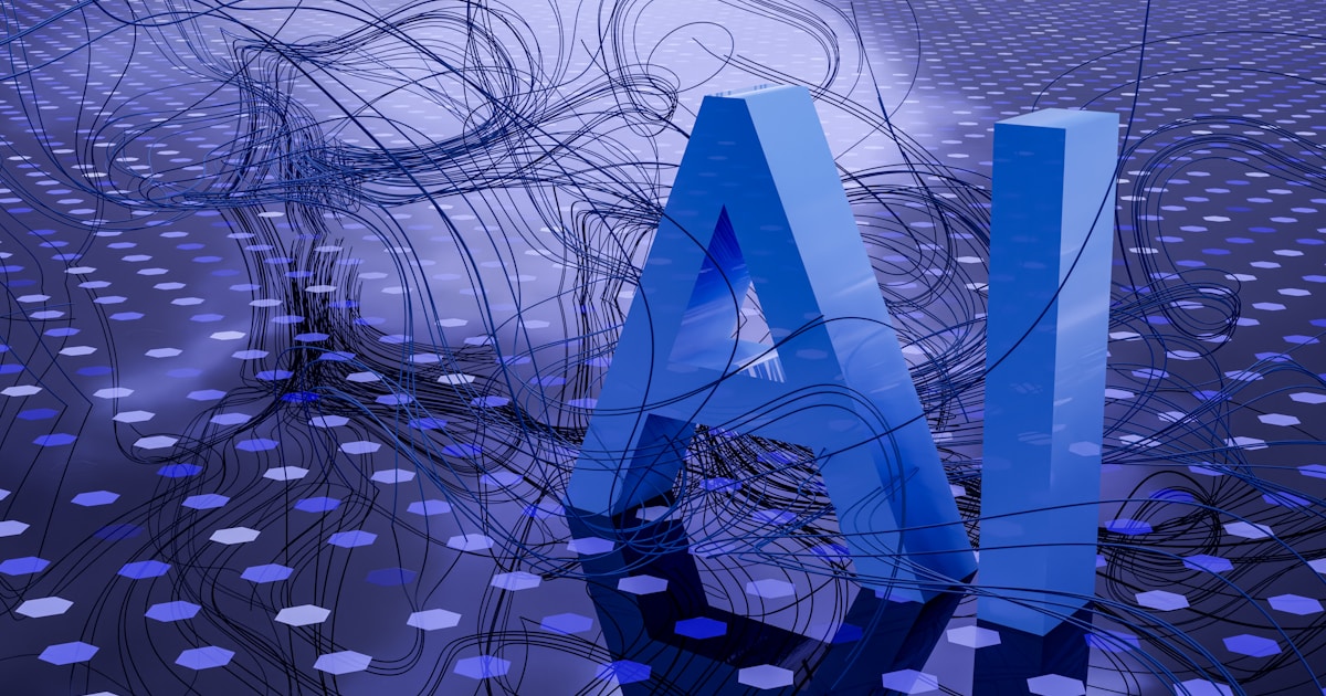 NextEnabler AI - Abstract AI neural network visualization